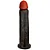 Prótese Realística Hot Black Premium 25x6cm - Hot Flowers - Imagem 1