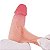 Dildo Super Realístico Dupla Camada com Ventosa Removível - 19,5x4cm - Imagem 4