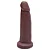 Pênis De Borracha Maciça 15,4x3,9cm - Imagem 2