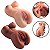 Masturbador Masculino Formato de Mini Corpo / Vagina - 18x8cm - Imagem 1
