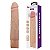 Prótese Realístico com Vibrador Osric Bege - 22,3x4cm - Imagem 1