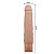 Prótese Realístico com Vibrador Osric Bege - 22,3x4cm - Imagem 4