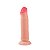 Dildo Super Realístico Dupla Camada Ventosa 18x4,2cm - Imagem 1