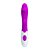 Vibrador Ponto G com Estimulador de Clitóris com 2 motores de Vibração - PG010B - Cor:Roxo - Imagem 7