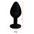 Plug Anal em Silicone com Pedra - Tamanho: M - PL005M - - Imagem 9