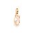 PINGENTE ROMMANEL NAVETE DE CRISTAL BRANCO FACETADO 541718 - Imagem 1