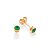 BRINCO ROMMANEL SOLITARIO ZIRCONIA VERDE - 526193 - Imagem 1