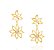 BRINCO ROMMANEL DOURADO FORMADO POR FLORES VAZADAS 523736 - Imagem 1