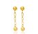 BRINCO ROMMANEL DOURADO FORMADO POR BOLAS 4MM LISAS 523273 - Imagem 1