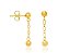 BRINCO ROMMANEL DOURADO FORMADO POR BOLAS 4MM LISAS 523273 - Imagem 2