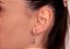 BRINCO ROMMANEL DOURADO EAR JACKET 2 EM 1 FORMATO FLECHA 525147 - Imagem 2