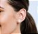 BRINCO ROMMANEL DOURADO EAR CUFF COMPOSTO POR PEÇA NO FORMATO TUPLIPAS 526662 - Imagem 3