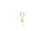 BRINCO ROMMANEL DOURADO EAR CUFF COM DETALHE DE FLOR 525668 - Imagem 1