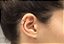 BRINCO ROMMANEL DOURADO EAR CUFF COM DETALHE DE FLOR 525668 - Imagem 2