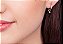 BRINCO ROMMANEL DOURADO ARGOLA COM CRISTAIS REDONDO 522959 - Imagem 4