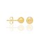 BRINCO ROMMANEL DOURADO BOLA LISA 520350 - Imagem 3