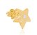 BRINCO ROMMANEL DOURADO ESTRELA PEQUENACOM ZIRCÔNIA 522104 - Imagem 3