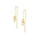 BRINCO ROMMANEL DOURADO FORMADO POR FIO CADEADO 523058 - Imagem 1