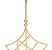BRINCO ROMMANEL DOURADO LEQUE 525556-00-00 - Imagem 2