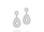 BRINCO ROMMANEL RHODIUM GOTA E BORDAS ESTILIZADAS 121555-00-06 - Imagem 1