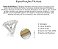 BRINCO ROMMANEL RHODIUM GOTA E BORDAS ESTILIZADAS 121555-00-06 - Imagem 3