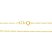 CORDÃO ROMMANEL DOURADO ELO ALTERNADO 530071-50-00 - Imagem 2