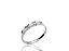 ANEL ROMMANEL RHODIUM MEI ALIANÇA COM ZIRCÔNIAS BRANCO 110289 - Imagem 1