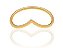 ANEL ROMMANEL FOLHEADO A OURO SKINNY RING 512449 - Imagem 1