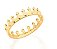 ANEL ROMMANEL FOLHEADO A OURO COROA 512036 - Imagem 1