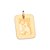 PINGENTE ROMMANEL MEDALHA RETANGULAR PERSONALIZADA - 542774 - Imagem 1