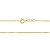 CORDÃO ROMMANEL DOURADO GRUMET 530695-50-00 - Imagem 3