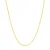 CORDÃO ROMMANEL DOURADO FIO CADEADO BATIDO - 50 CM - 530308 - Imagem 1