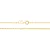 CORDÃO ROMMANEL DOURADO FIO COM PEÇAS NAVETES COM DETALHES BATIDOS - 50 CM - 531298 - Imagem 2