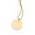 PINGENTE ROMMANEL MEDALHA REDONDA PERSONALIZADA - 542773 - Imagem 3