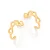 BRINCO ROMMANEL DOURADO ARGOLA COM SÍMBOLO DO INFINITO VAZADA – 526485 - Imagem 1