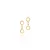 BRINCO ROMMANEL DOURADO ALGEMA – 525878 - Imagem 1