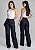 CALÇA SAWARY WIDE LEG ESCURA  EF - Imagem 1