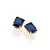 BRINCO ROMMANEL CRISTAL RETANGULAR AZUL - 526984 - Imagem 2