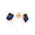 BRINCO ROMMANEL CRISTAL RETANGULAR AZUL - 526984 - Imagem 1