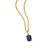 PINGENTE ROMMANEL CRISTAL RETANGULAR AZUL - 542635 - Imagem 2