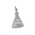 PINGENTE ROMMANEL FOB NOSSA SENHORA APARECIDA TRABALHADA 140483 - Imagem 1