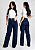 CALÇA SAWARY WIDE LEG ESCURA ZR - Imagem 1