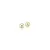 BRINCO ROMMANEL DOURADO HEXÁGONO COM CRISTAL VERDE – 525417-32 - Imagem 1
