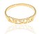 ANEL ROMMANEL DOURADO ESCRITO JESUS 511184 - Imagem 2