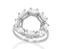 MAXI ANEL ROMMANEL RHODIUM COM ZIRCONIAS EM CIRCULO 110682 - Imagem 1