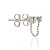 BRINCO 2 CRISTAIS LIGADO C/ CORRENTE 120226 - Imagem 2