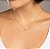 CORDÃO ROMMANEL ENTRELAÇADO COM ZIRCONIA E PEROLA – 531620 - Imagem 3