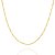 CORDÃO ROMMANEL DOURADO ELO ALTERNADO 530072 DE 60 CM - Imagem 1