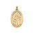 PINGENTE ROMMANEL MEDALHA OVAL SÃO JUDAS TADEU 541378 - Imagem 1