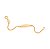 PULSEIRA ROMMANEL INFANTIL FIO GRUMET COM CHAPA - 550305 - Imagem 2